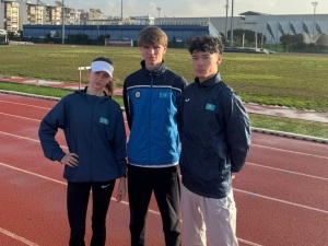 ЖЕҢІЛ АТЛЕТИКА СПОРТШЫЛАРЫ ХАЛЫҚАРАЛЫҚ ЖАРЫСҚА ДАЙЫНДАЛУДА